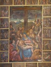La Deposizione dalla Croce con storie della Passione della chiesa delle Cappuccinelle di Cosenza