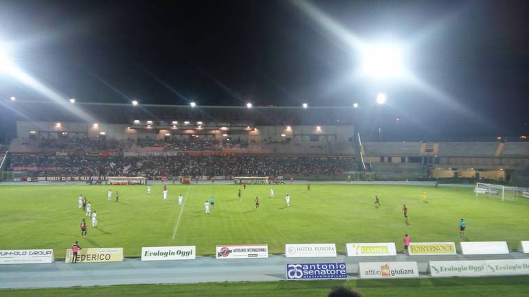Bollino regala il successo al Taranto. Al Marulla termina 0-1. 