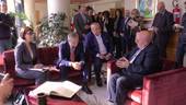 Il governatore Oliverio riceve il presidente albanese