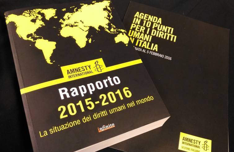La denuncia di Amnesty: il 2015 annus horribilis per la libertà