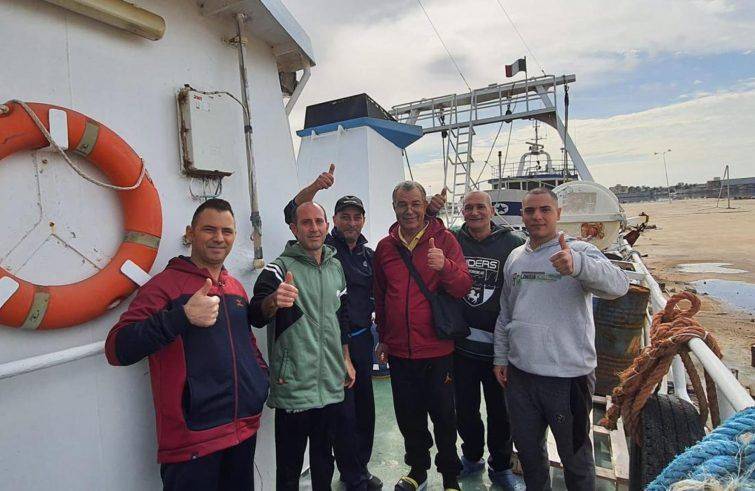 Liberati i pescatori di Mazara del Vallo