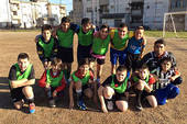 Ragazzi rom e italiani fianco a fianco in una squadra di calcio