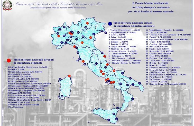 Terra e mare inquinati, per i geologi “la situazione in Italia è critica”