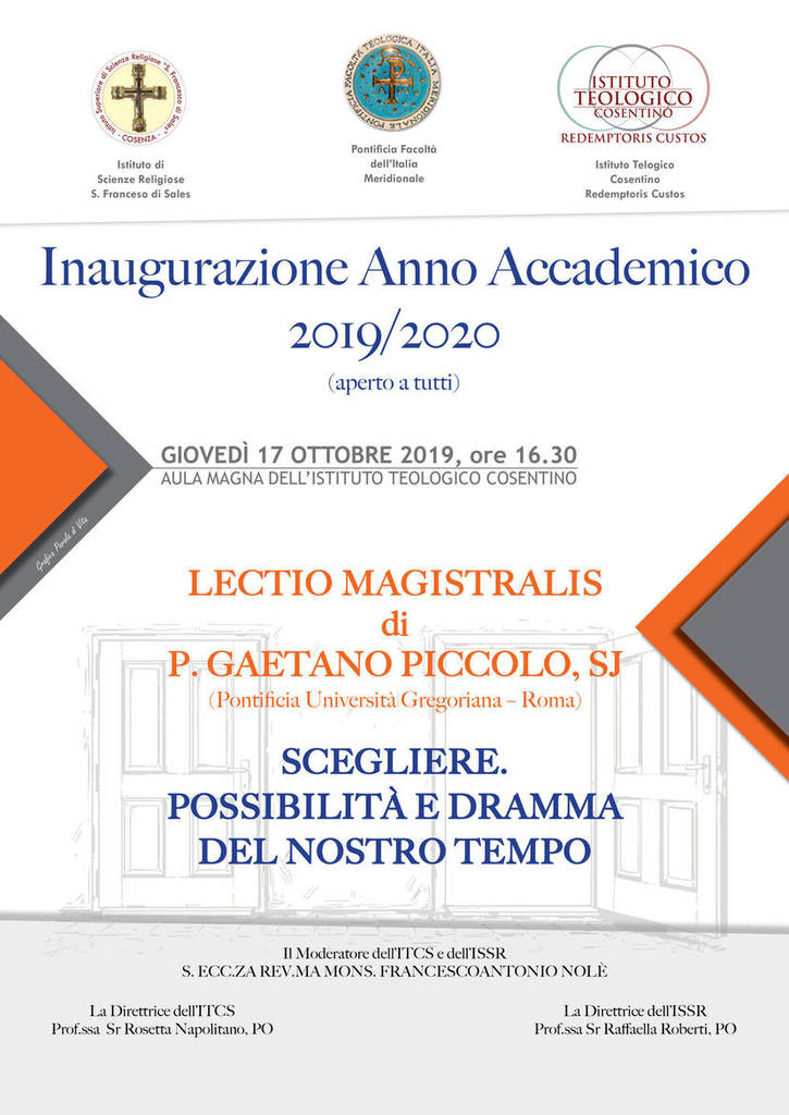Inaugurazione Anno Accademico 2019-2020