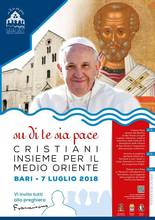 Francesco a Bari come pellegrino di pace e di unità