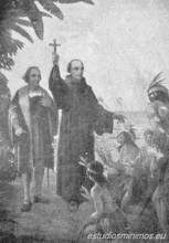 Fu Padre Bernardo Boyl, dei Minimi di San Francesco, a celebrarla il 5 gennaio 1494