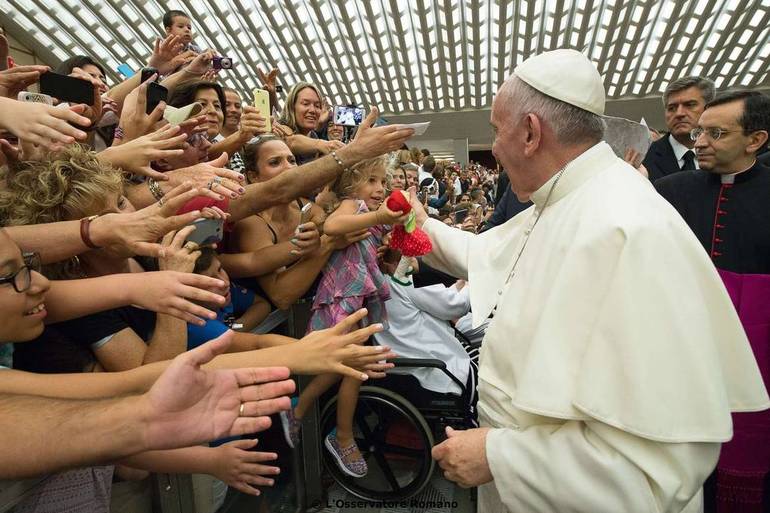 "Il lavoro è dignità", parola di papa Francesco