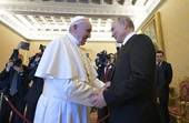 Putin a Roma: durata quasi un’ora l’udienza con il Papa