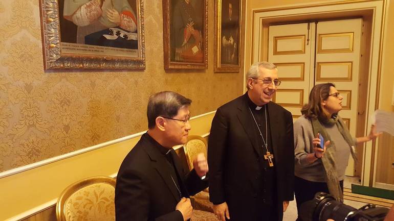 Cardinal Tagle a Rossano inaugura la Casa della Speranza