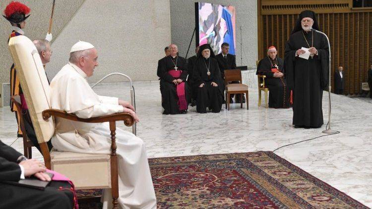 Papa agli italo albanesi dell’Eparchia di Lungro: siate testimoni di fraternità