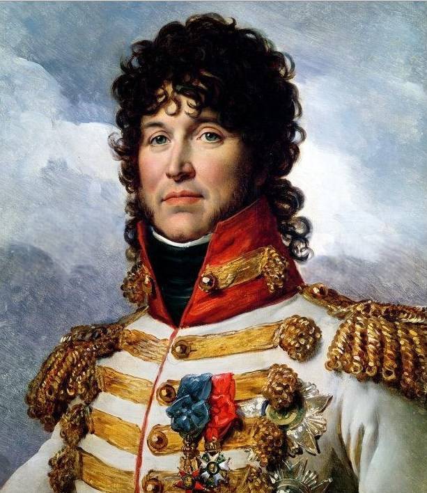 Fragment of portrait of Joachim Murat, Prince d’Empire, Grand Duke of Clèves and of Berg, King of Naples under the name of Napoleon in 1808 (1767-1815), Marshal of France in 1804
