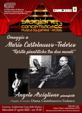 Il Conservatorio di Cosenza omaggia il compositore Mario Castelnuovo-Tedesco