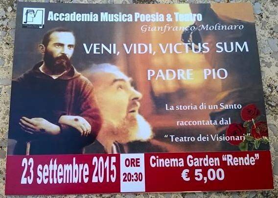Padre Pio sbarca a teatro