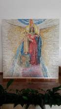A Luzzi benedetto un mosaico della Madonna del Sacro Cuore