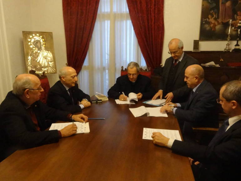 Firmata una convenzione tra la diocesi e i Rotary per "Il Seminatore"