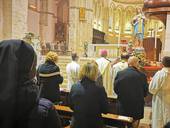 L'Arcivescovo si è unito dalla Cattedrale all'atto di consacrazione voluto dal Papa