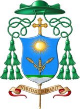 Lo stemma episcopale di mons. Checchinato, nuovo arcivescovo di Cosenza - Bisignano