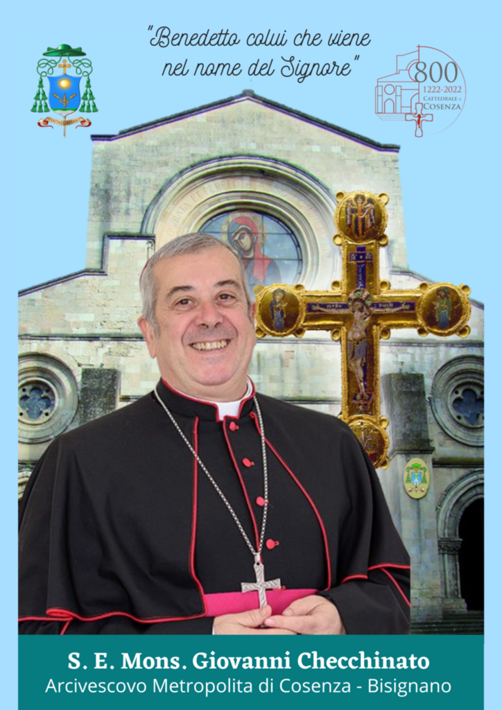 S.E. Mons. Giovanni Checchinato è il nuovo Arcivescovo di Cosenza-Bisignano