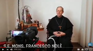 Messaggio di Natale dell’Arcivescovo Nolè 