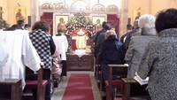 Video - Un momento della celebrazione della liturgia di San Basilio nella parrocchia Santissimo Salvatore di Cosenza