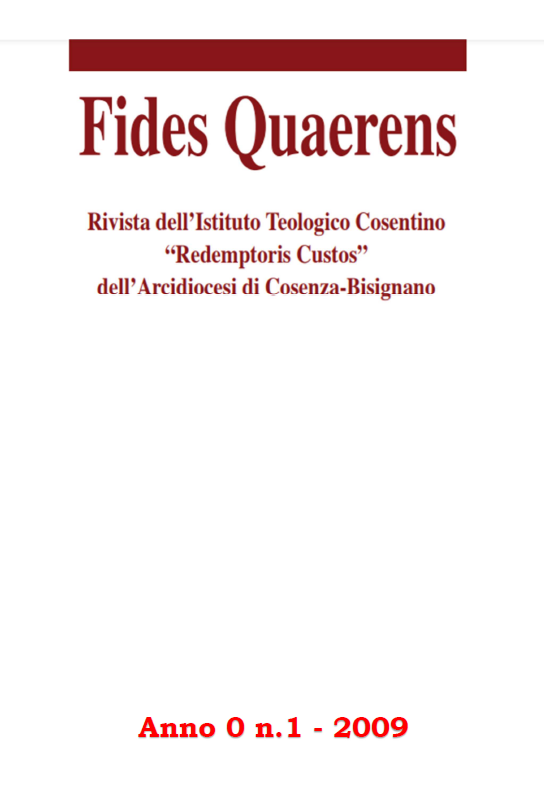 Fides Quaerens. Numero 0 · 2009