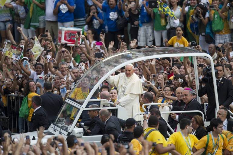 Papa Francesco agli atleti di Rio 2016:"Siate sempre messaggeri di fraternità"