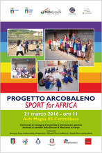 Progetto Arcobaleno, lo Sport per l'Africa