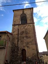 La torre campanaria di Spezzano Sila rimessa a nuovo. 