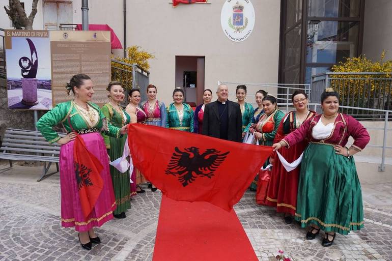 San Martino di Finita ha accolto il presidente dell’Albania