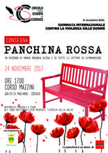 Una panchina rossa in onore di Maria Rosaria Sessa